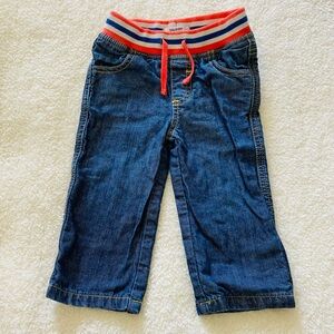 Baby Boden Lined Blue Jeans